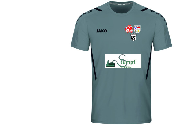 Trikot Kurzarm Grau